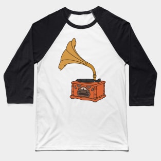 Gramophone Baseball T-Shirt